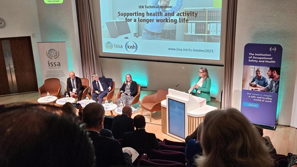 Health Working Lives Program Example IOSH co-hosts international healthy working lives summit in London | IOSH