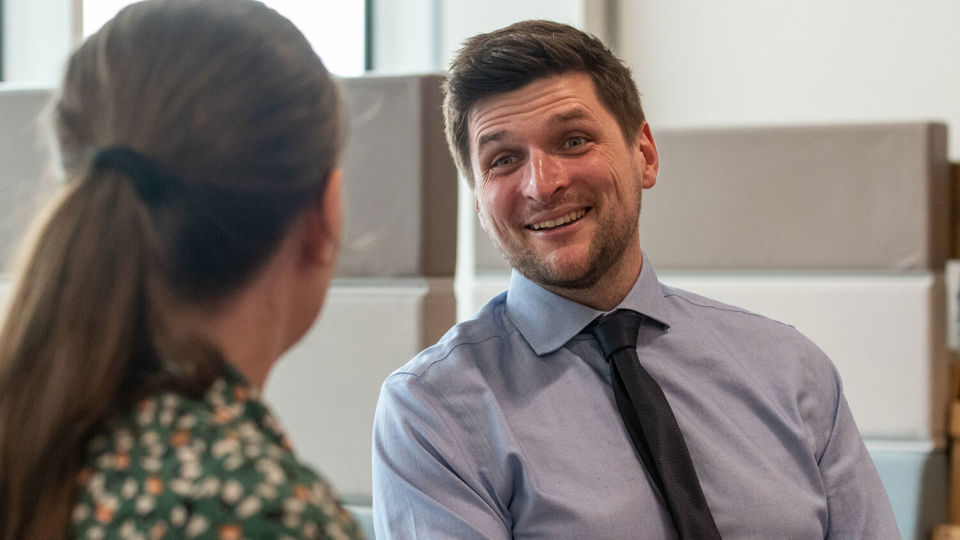 IOSH members talking