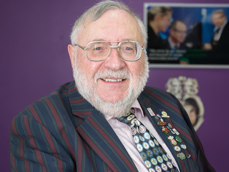 Former IOSH president Lawrence Bamber