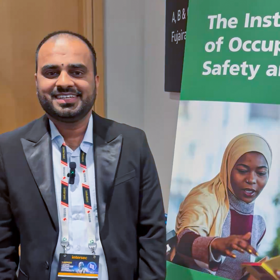 Mubashar  Hussain, IOSH Diploma graduate