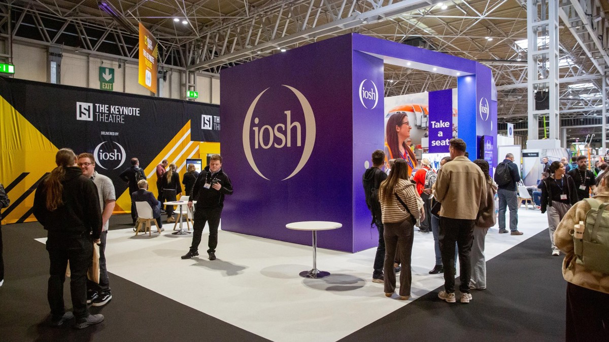 IOSH stand at the Health and Safety Event