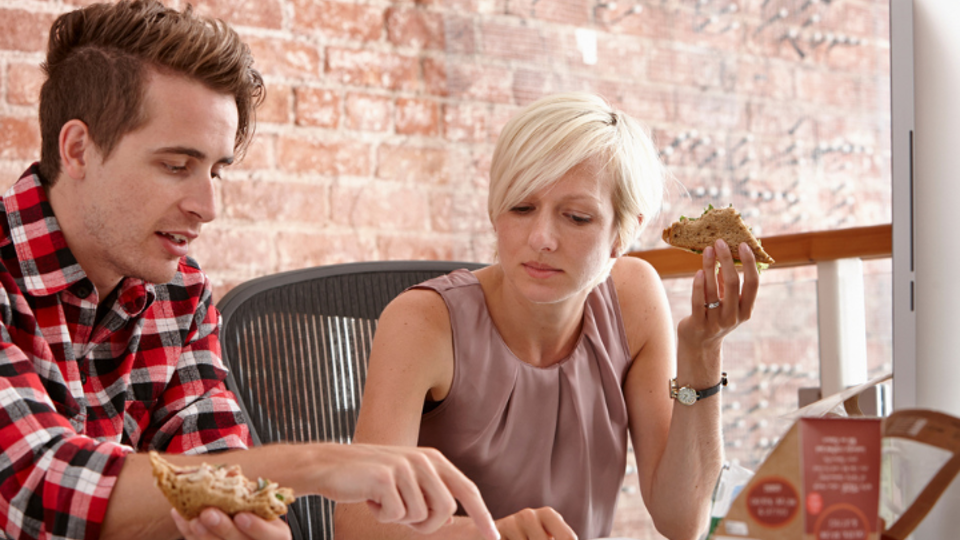 No such thing as a stress-free lunch?