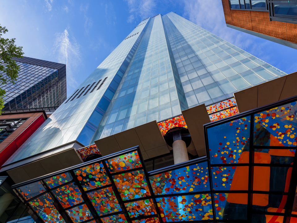 Multiplex building at 22 Bishopsgate