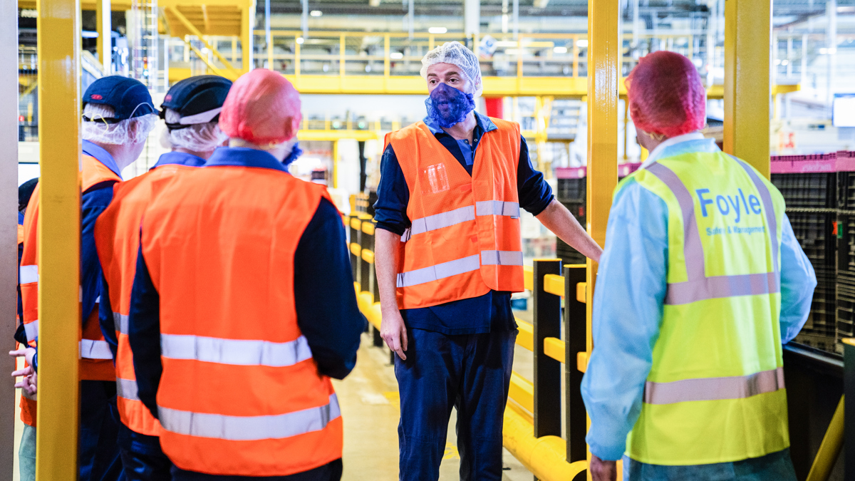 Quarry tour: recycling and safety