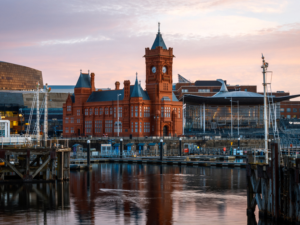 Pierhead, Cardiff Bay, Cardiff, Wales
